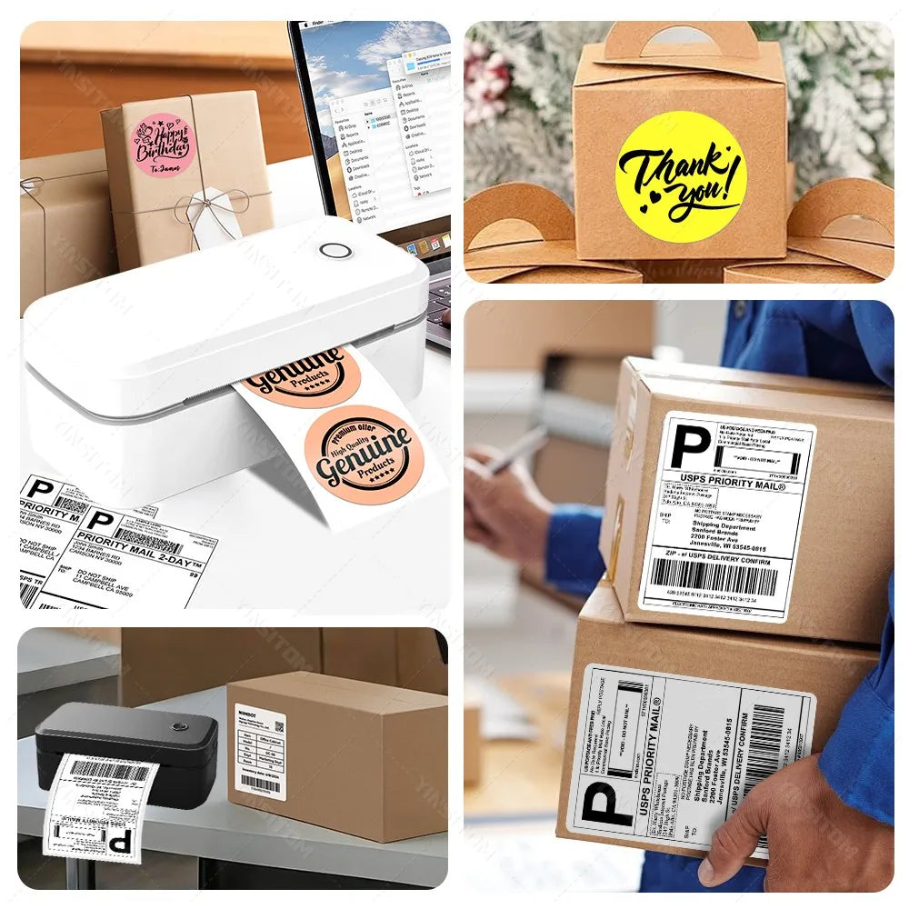 Mini Imprimante Autocollant Couleur