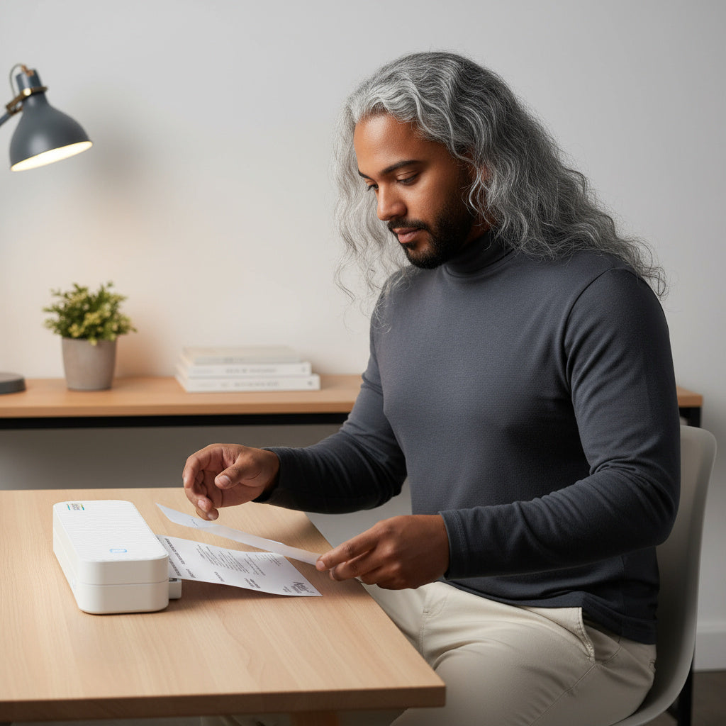 Mini Imprimante Bluetooth Portable